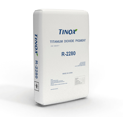 주문 TINOX R-2280 황화수소 공정 우수한 투명성 및 파란색 음색과 함께 티타늄 이산화 online manufacture