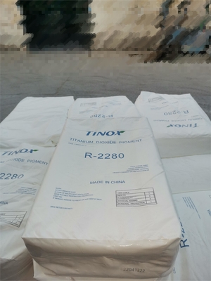 주문 최고급의 플라스틱을 위한 티녹스 R-2280 하얀 이산화 티타늄 루틸 안료 online manufacture