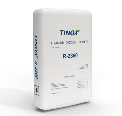 루틸 티타늄 이산화 TINOX R-2360 인쇄 잉크의 우수한 반짝임과 불투명성
