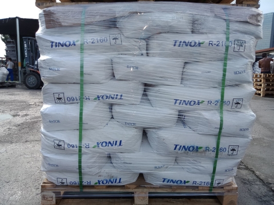 좋은 가격 TINOX R-2160 Titanium Dioxide Rutile with CAS No 13463-67-7 and Oil Absorption 15-25 g/100g as White Powder 온라인으로