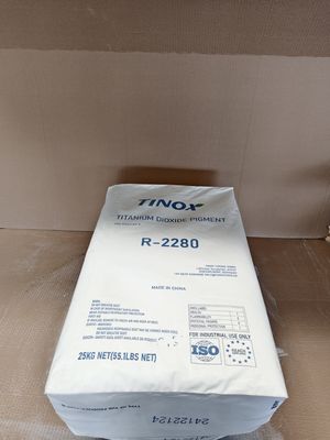 좋은 가격 TINOX R-2280 Titanium Dioxide Rutile with Superior Coverage Exceptional Dispersibility and Strong Blue Undertone for Plastic Applications 온라인으로