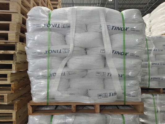 좋은 가격 TINOX TPW-818 High-Performance Hybrid Titanium Dioxide Rutile Pigment for Plastic Applications in 25kg/bag 온라인으로