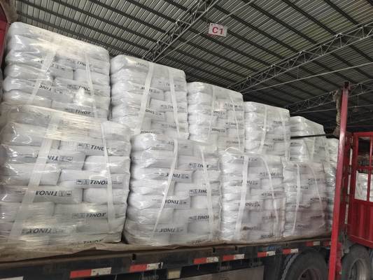 좋은 가격 TINOX TPW-814 하이브리드 안료 백색을 사용한 고성능 플라스틱 응용 분야를 위한 완벽한 솔루션 온라인으로