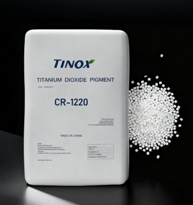 좋은 가격 TINOX® CR-1220 클로라이드 공정 티타늄 이산화소 낮은 수분 함량, 일관성 파란색 음색 및 플라스틱 산업에 대한 높은 색칠 강도 온라인으로